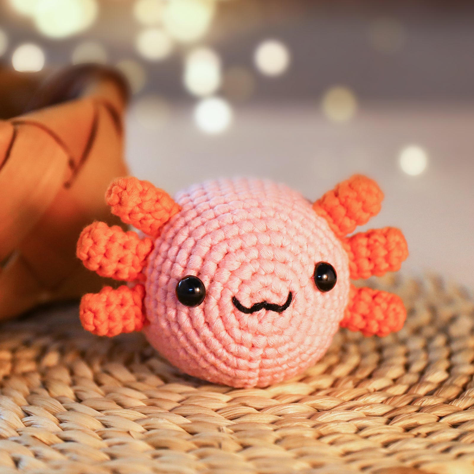Mewaii Crochet Axolotl Kits For Beginners Crochet Set Animals DIY