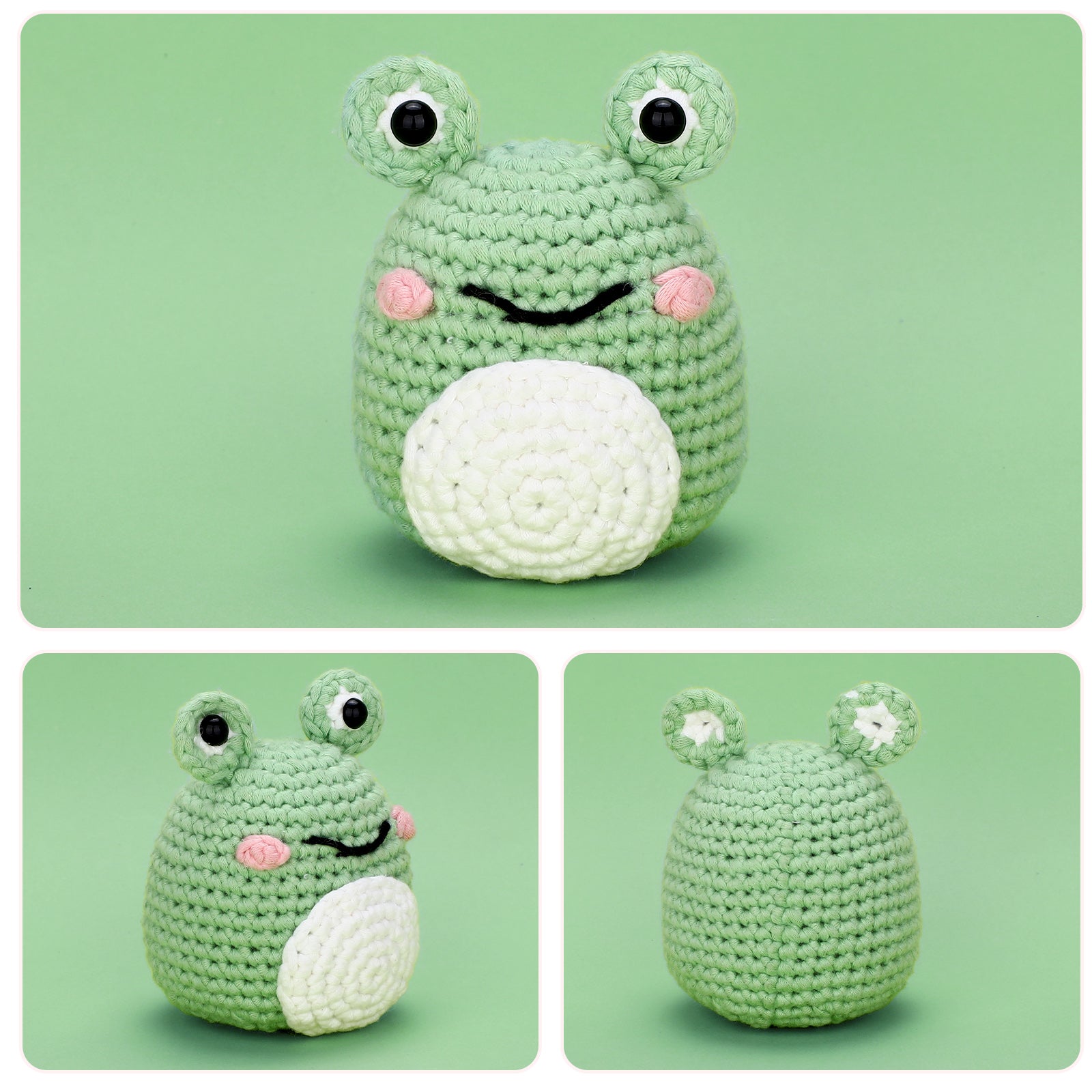 Crochet Kit For Beginners, Little Frog, Beginner Crochet Kit Step-by-step  Video Tutorials, Crochet Starter Kit Learn To Crochet Kits For Adults  Beginners (tools Accessories Random Color) - Temu Germany