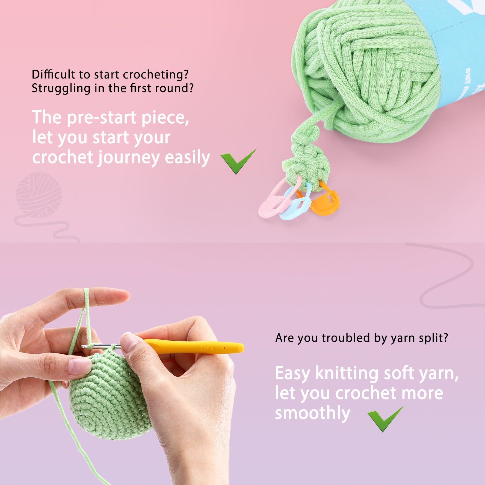 Beginners Crochet Kit Crochet Animal Kit Crochet Hooks Crochet Lovers Gifts